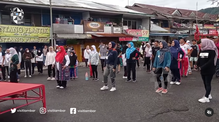 Car Free Day Liwa Lampung Barat Hadir Untuk Mendukung UMKM